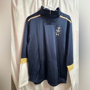 US Navy quarter zip XL new no tags